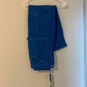 Princess Polly Size 4 Miami Vice Cargo Pant Blue